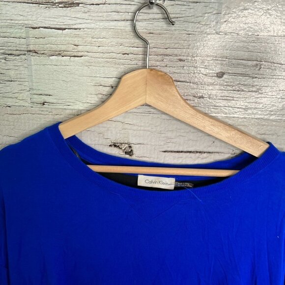 Calvin  Klein sweater blue black size small - Picture 5 of 8